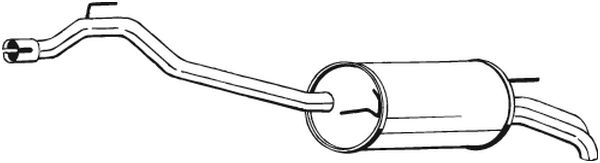galinis duslintuvas - 283-491 BOSAL