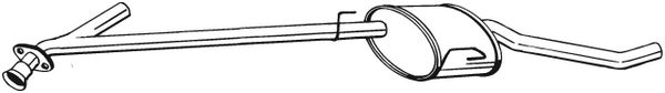Silenziatore centrale - 283-543 BOSAL