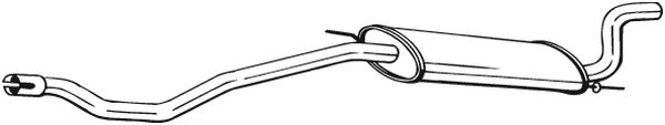 End Silencer - 283-921 BOSAL