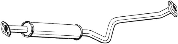 Silenziatore centrale - 284-099 BOSAL
