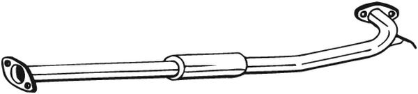Silenziatore centrale - 284-259 BOSAL