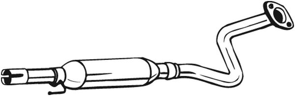 Silenziatore centrale - 284-585 BOSAL