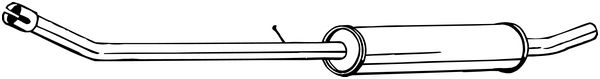Middle Silencer - 284-637 BOSAL