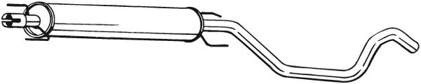 Silenziatore centrale - 285-423 BOSAL