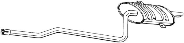 End Silencer - 285-415 BOSAL