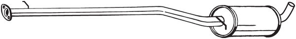 Silenziatore centrale - 287-171 BOSAL