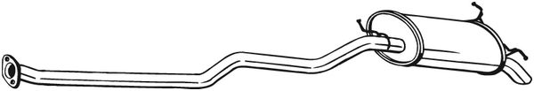 End Silencer - 287-473 BOSAL