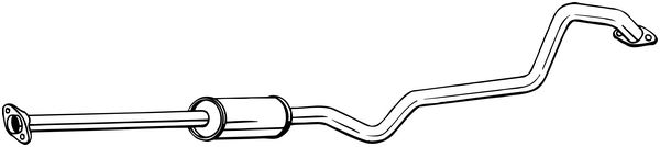 Silenziatore centrale - 288-063 BOSAL