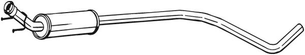 Silenziatore centrale - 288-169 BOSAL