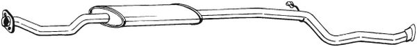 Middle Silencer - 289-007 BOSAL