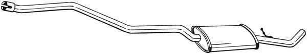 Middle Silencer - 288-171 BOSAL