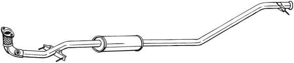 Front Silencer - 290-091 BOSAL