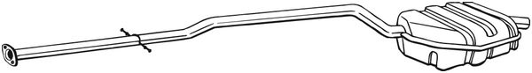 End Silencer - 290-161 BOSAL