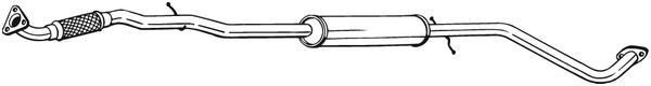 Silenziatore centrale - 292-005 BOSAL