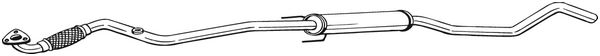 Middle Silencer - 295-617 BOSAL
