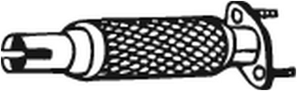 Repair Pipe, catalytic converter - 717-883 BOSAL