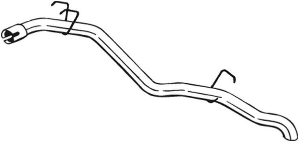 Tubo gas scarico - 440-101 BOSAL