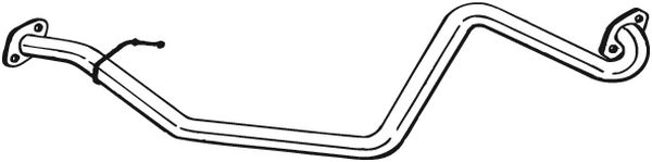 Tubo gas scarico - 451-213 BOSAL
