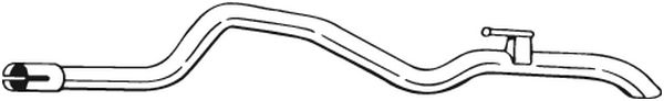 Tubo gas scarico - 461-371 BOSAL