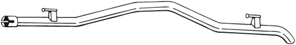Exhaust Pipe - 516-151 BOSAL