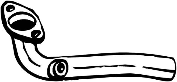 Exhaust Pipe - 700-205 BOSAL
