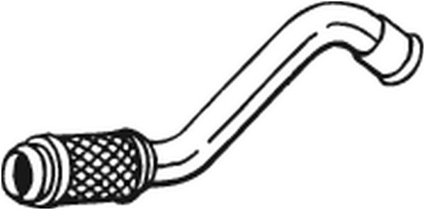 Exhaust Pipe - 700-241 BOSAL