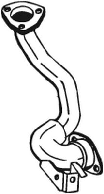 Exhaust Pipe - 725-551 BOSAL