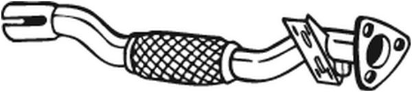 išleidimo kolektorius - 750-155 BOSAL