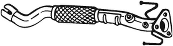 išleidimo kolektorius - 750-157 BOSAL