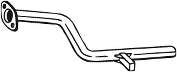 Tubo gas scarico - 750-165 BOSAL