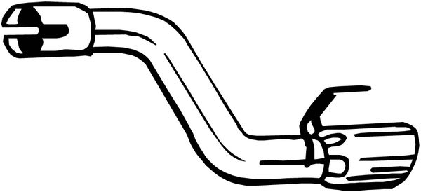 Exhaust Pipe - 750-263 BOSAL