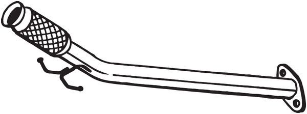 Tubo gas scarico - 750-295 BOSAL