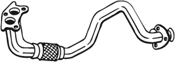 Exhaust Pipe - 753-113 BOSAL