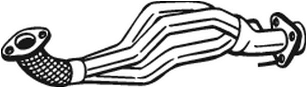 Tubo gas scarico - 753-531 BOSAL