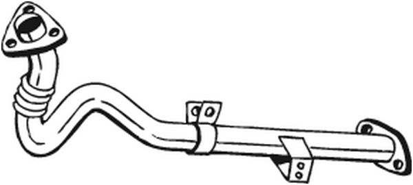 Exhaust Pipe - 770-587 BOSAL