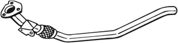 Exhaust Pipe - 800-053 BOSAL