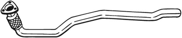 Exhaust Pipe - 800-121 BOSAL