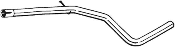 Tubo gas scarico - 800-129 BOSAL