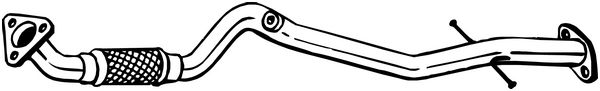 Exhaust Pipe - 800-183 BOSAL