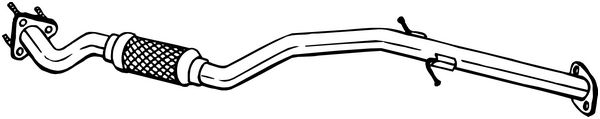išleidimo kolektorius - 800-187 BOSAL