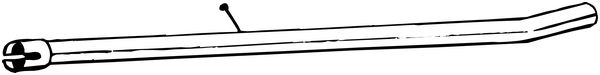 Exhaust Pipe - 800-217 BOSAL