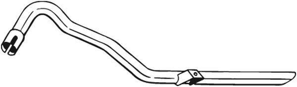 Tubo gas scarico - 801-185 BOSAL