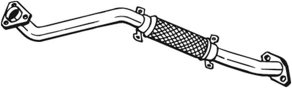 Труба выхлопного газа - 803-017 BOSAL