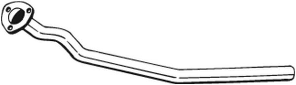 Tubo gas scarico - 801-155 BOSAL