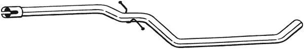 Exhaust Pipe - 823-081 BOSAL