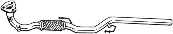 Tubo gas scarico - 823-635 BOSAL