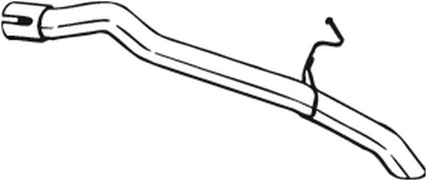 Exhaust Pipe - 840-175 BOSAL