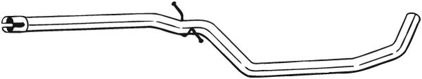 Exhaust Pipe - 850-001 BOSAL