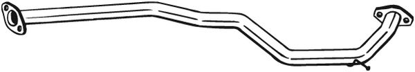 Tubo gas scarico - 850-031 BOSAL