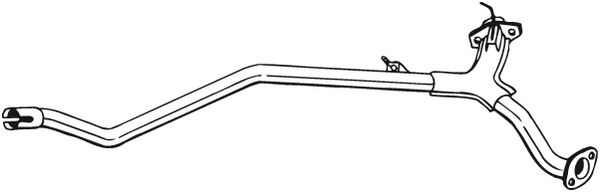 Tubo gas scarico - 850-039 BOSAL